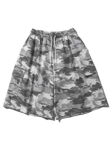 Military Cargo Shorts Light Gray - SEARCH410 - Modalova