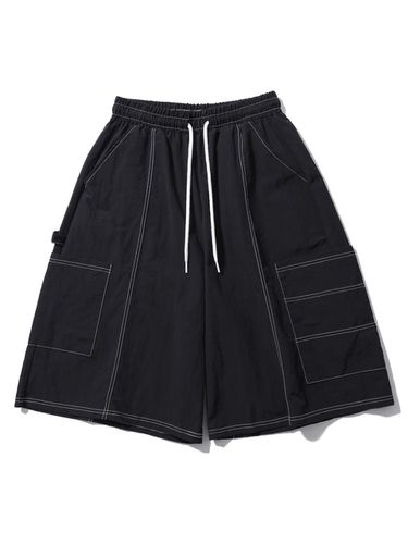 Stitch Accent Carpenter Shorts - SEARCH410 - Modalova