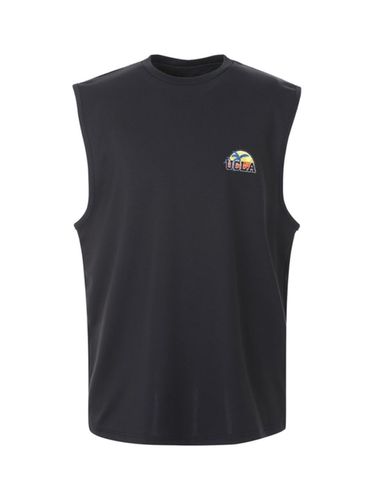 Sleeveless rash guard T-shirt [BLACK] (UARST0 - UCLA - Modalova