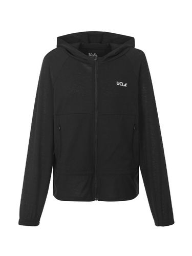 Rash Guard Zip-Up [BLACK] (UARUJ02_39) - UCLA - Modalova