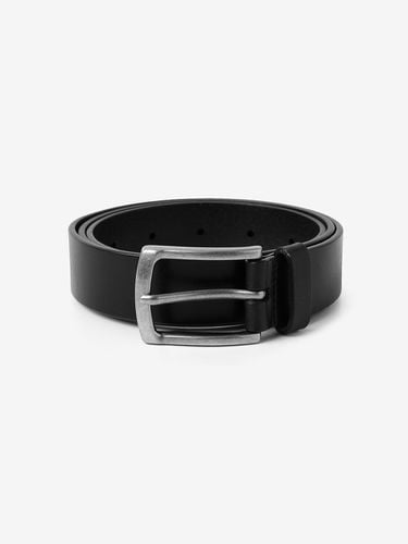 Basic Leather Belt Black - lunt - Modalova