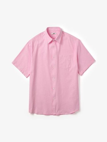 All Day Oxford Short Sleeve Shirt Pink - lunt - Modalova