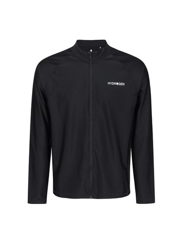 Basic Rash Guard Full Zip-Up - HYDROGEN - Modalova