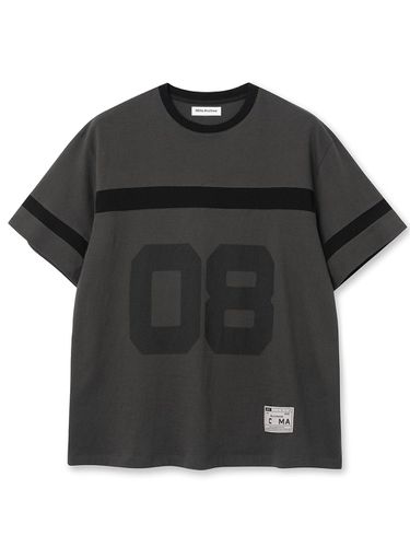 Track number T-shirt. [Charcoal] - Millo Archive - Modalova