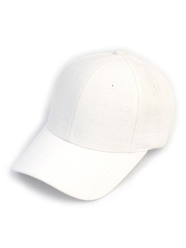 Linen Muji White Ballcap Linen Hat - Universal chemistry - Modalova