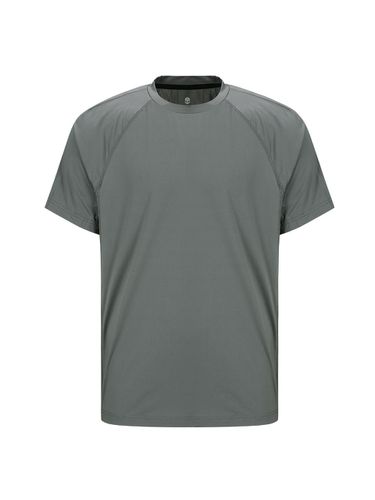 Mesh Texture Functional Short-Sleeved Round - HYDROGEN - Modalova