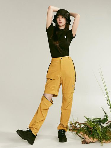 Detachable Woven Stretch Pants - HYDROGEN - Modalova