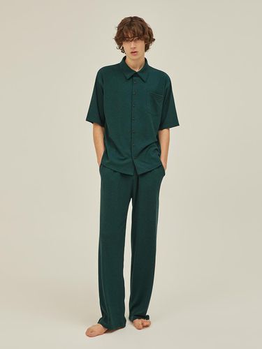 FIRST PAJAMA SET_deep green - atempo - Modalova