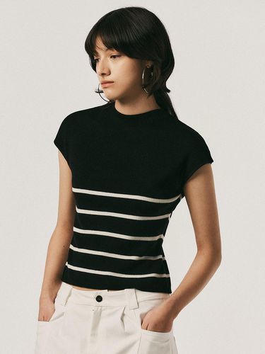 AR_Half neck striped knit top_2 colors - Aei&Rei - Modalova