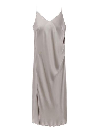 Satin slip dress Gold - Recur,ecur - Modalova