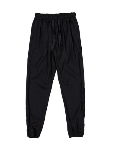 Essential Linen Jogger Pants_Black - Recur,ecur - Modalova