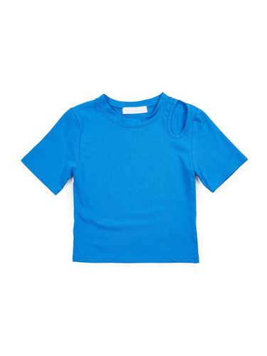 Cut-out T-Shirt_Blue - Recur,ecur - Modalova