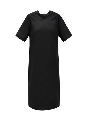 Linen Long dress_Black - Recur,ecur - Modalova