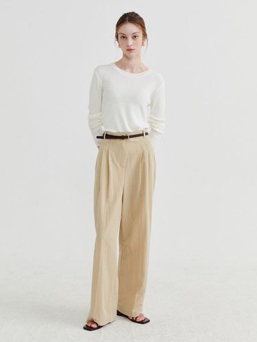 Lucy Pants Beige - Recur,ecur - Modalova