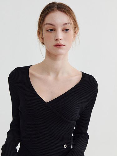 Cross V knit Black - Recur,ecur - Modalova