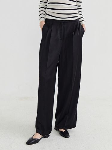 Muse wide slacks Black - Recur,ecur - Modalova