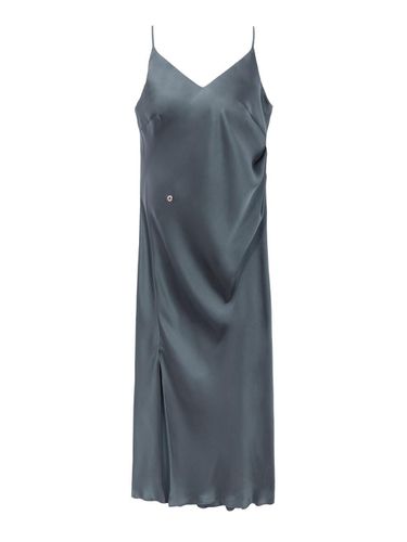 Satin slip dress Charcoal - Recur,ecur - Modalova