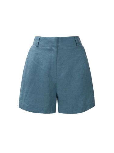 Lolo Linen Shorts_Blue - Recur,ecur - Modalova