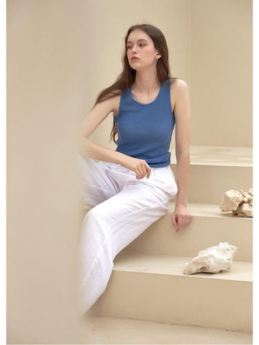 Ice U-neck Top_Blue - Recur,ecur - Modalova