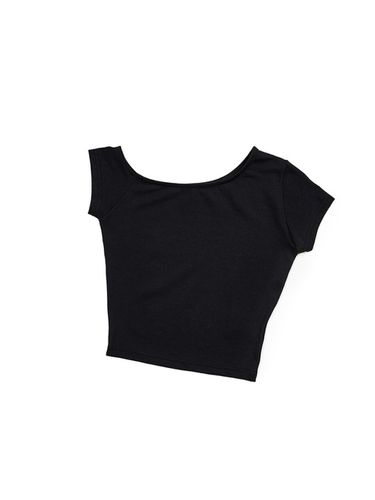 One Shoulder T-Shirt_Black - Recur,ecur - Modalova