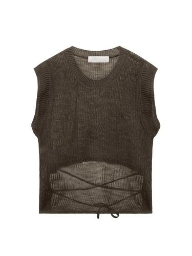 Strap net Sleeveless_brown - Recur,ecur - Modalova