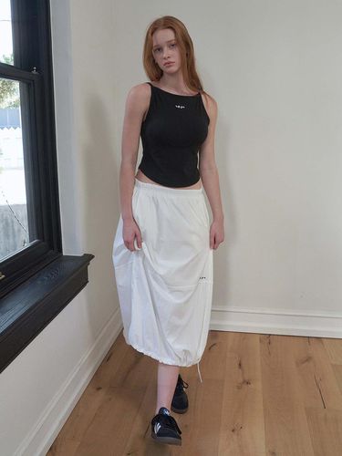 Nylon skirt white - INJIACTIVE - Modalova