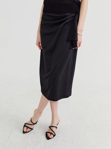 Tulip Wrap Skirt Black - Recur,ecur - Modalova