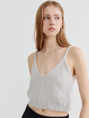 Sleeveless knit Light gray - Recur,ecur - Modalova