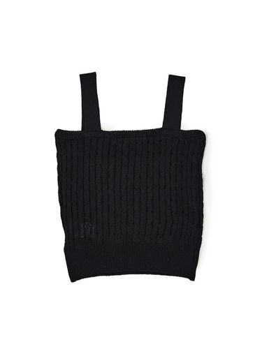 Cable Knit Top_Black - Recur,ecur - Modalova