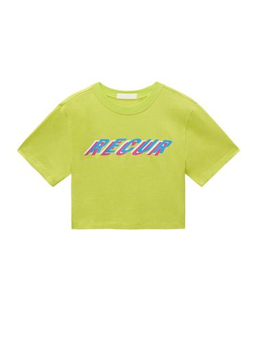 Multi Color Crop T-Shirt_Neon yellow - Recur,ecur - Modalova