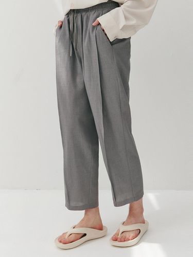 Cooler Side Tuck BANDING Pants (Forest Gray) - DNSR - Modalova