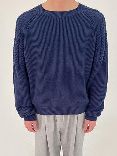 Deep Royal Navy Knitwear - DNSR - Modalova