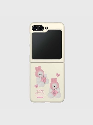 Pattern bunny ppy Z flip hard case - theninemall - Modalova