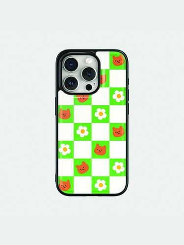 Checkerboard daisy dummy [epoxy bumper case] - theninemall - Modalova