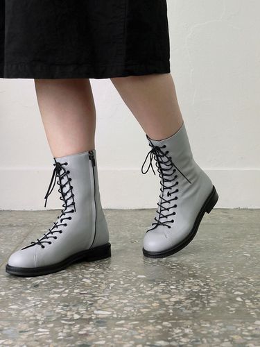 Mid Boots . Cloudy Gray - heenn - Modalova