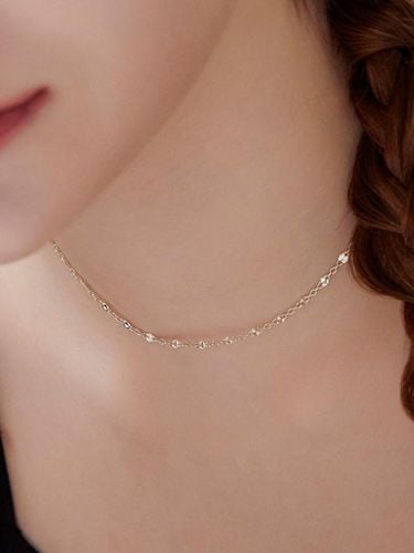 Nadia 925 Silver Choker - dmoment - Modalova