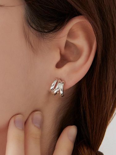 Morgan 925 Silver Earring - dmoment - Modalova