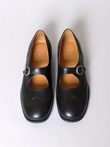 Wingtip Brogue Mary Jane . Black - heenn - Modalova