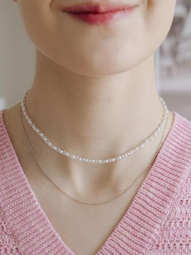 Pure Layered Necklace [2SET] - SCALETTO - Modalova