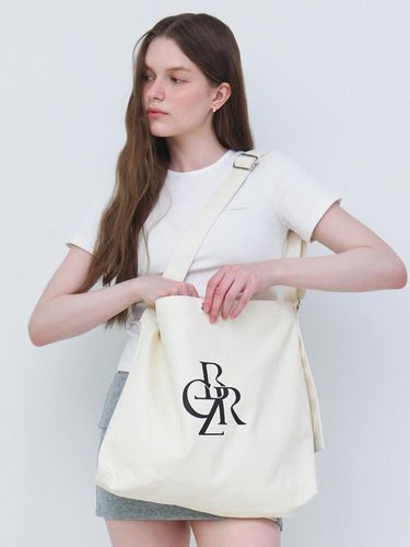 Symbol Logo Big Eco Bag_BEIGE - CITYBREEZE - Modalova