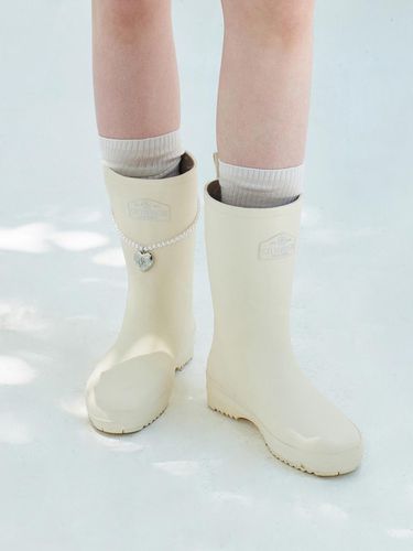 City Mid Rain Boots_CREAM - CITYBREEZE - Modalova