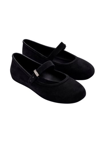 Woman Soft Ballerina Velvet Black - Melissa - Modalova