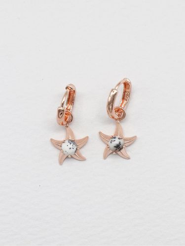 Agate Starfish One Touch Earrings - OR D`OR - Modalova