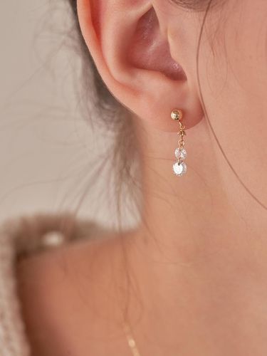 K] Round drop earrings - OR D`OR - Modalova