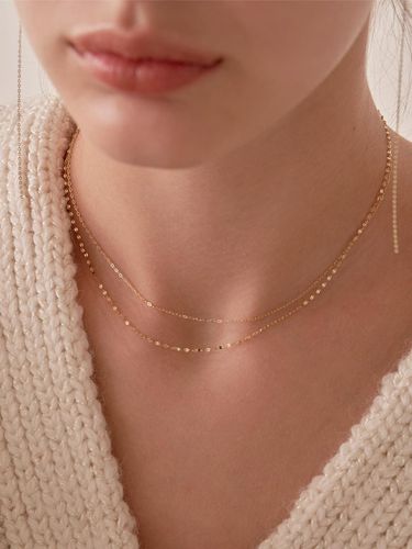 K] Basic chain necklace (3 types) - OR D`OR - Modalova