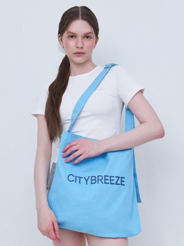 Essential Logo Big Eco Bag_SKY BLUE - CITYBREEZE - Modalova