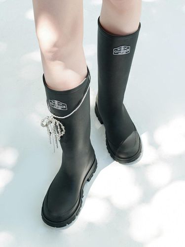 City Long Rain Boots_BLACK - CITYBREEZE - Modalova