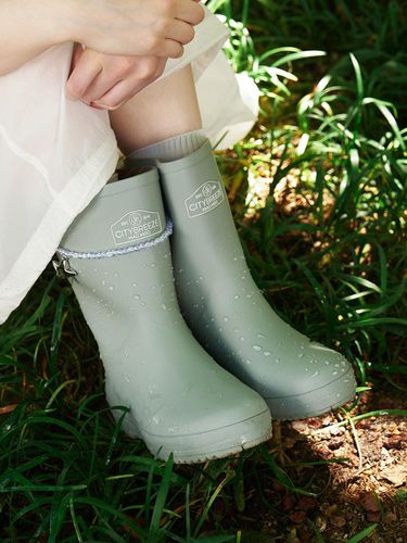 City Mid Rain Boots_GREYISH BLUE - CITYBREEZE - Modalova