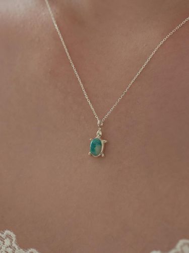 Amazonite Pendant Necklace - OR D`OR - Modalova