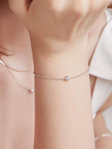 Gemma 925 Silver Bracelet (3Color) - dmoment - Modalova